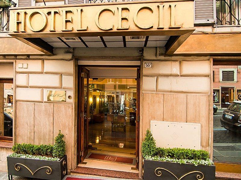 Hotel Cecil Рим Экстерьер фото