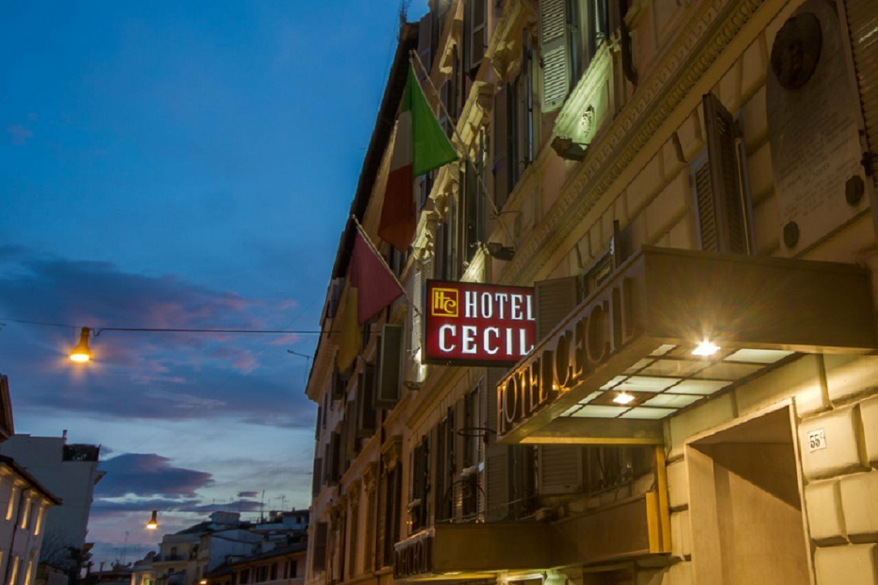 Hotel Cecil Рим Экстерьер фото